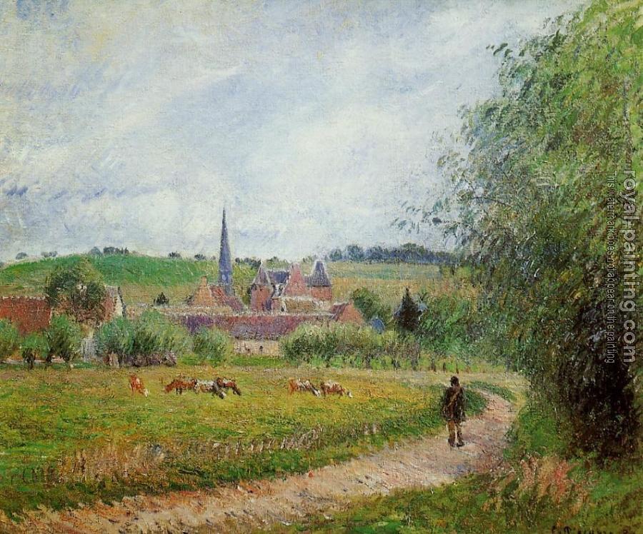 Camille Pissarro : View of Eragny